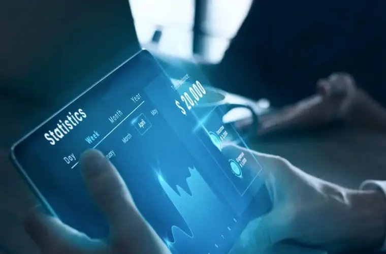 Financial technology dashboard
