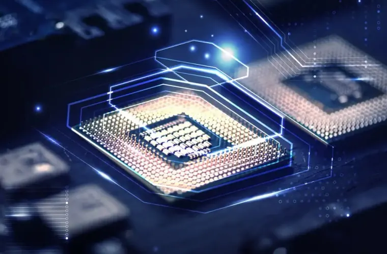 Microchip for telecommunications
